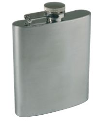 GARRAFA BOLSO 225ML INOX MATE #